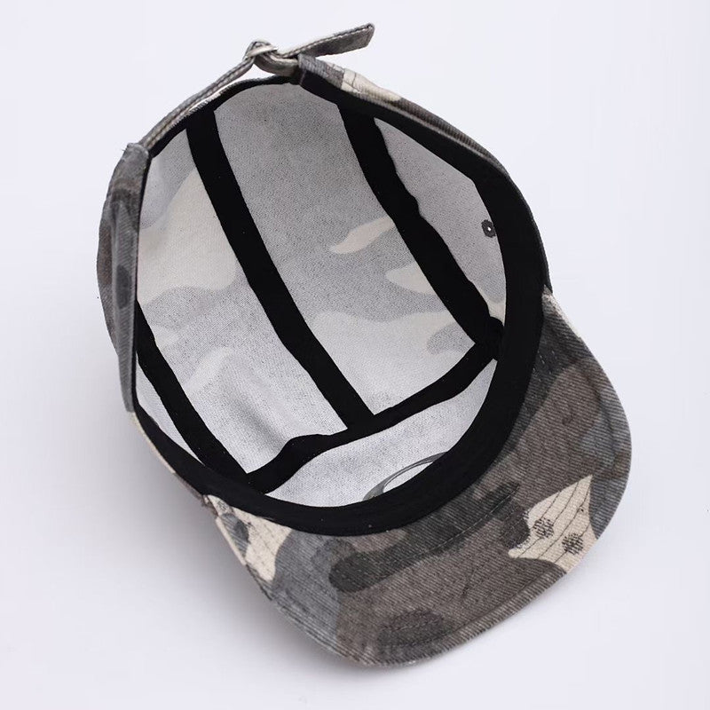 Distressed Camo 5-Panel